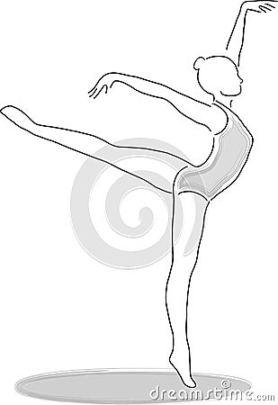 Dancer/eps Vector Illustration