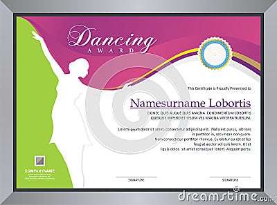 Dancing Award Stock Photo