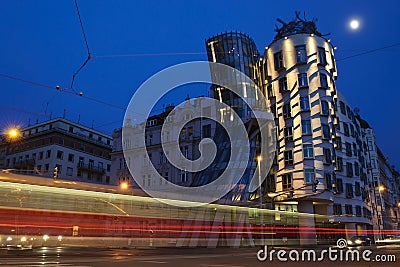 Dancing House Editorial Stock Photo