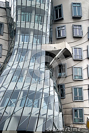 Dancing House Editorial Stock Photo