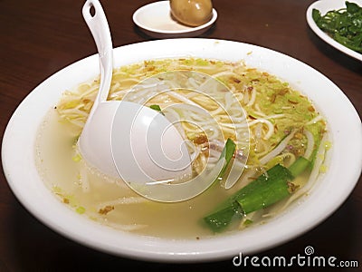 Dandan mian, chinese noodle dish Stock Photo