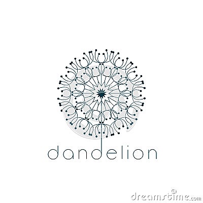 Dandelion symbol Vector Illustration