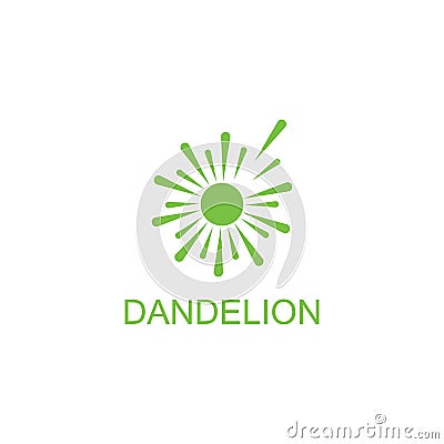 Dandelion vector icon design Vector Illustration