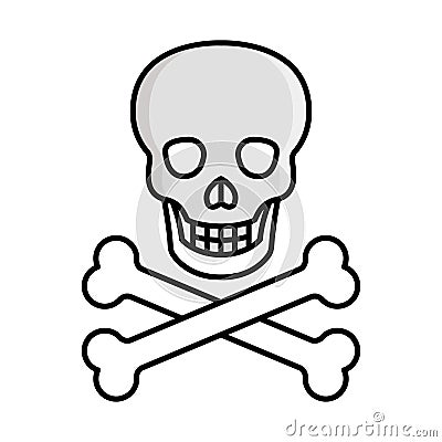 Danger alert fill inside vector icon which can easily modify or edit Vector Illustration