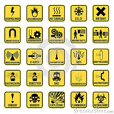 Danger sign Vector Illustration