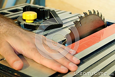 Dangerous Work Stock Photo