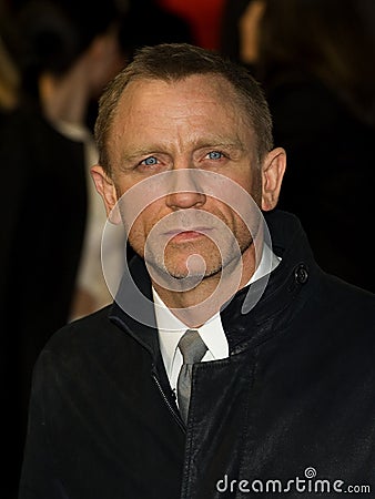 Daniel Craig Editorial Stock Photo