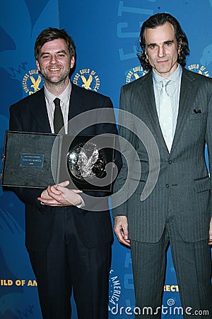 Daniel Day-Lewis,Paul Thomas Anderson Editorial Stock Photo