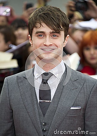 Daniel Radcliffe Editorial Stock Photo