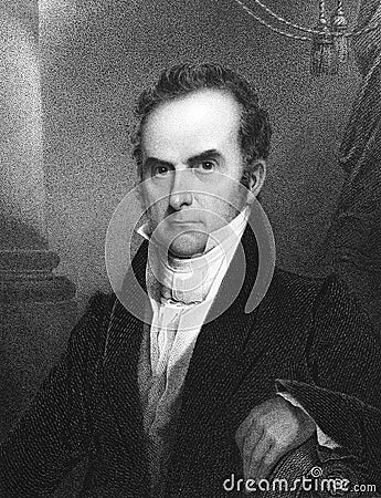 Daniel Webster Editorial Stock Photo