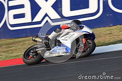 Danilo Dell'Omo Triumph Daytona 675 Suriano Editorial Stock Photo