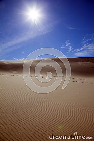 Danimarca, Skagen, Rabijerg Mile Stock Photo