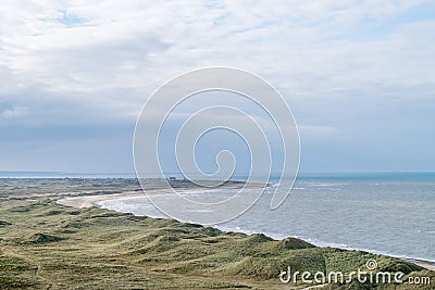 Danish coastline near Viborg Stock Photo