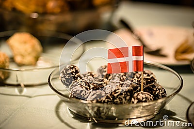 Danish confectionery Stock Photo