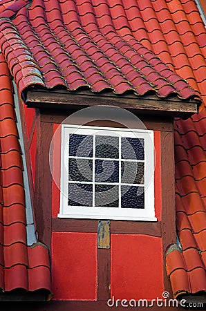 Danish Dormer Stock Photo