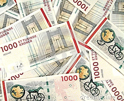 Danish krone Stock Photo