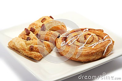 Danish Pastries Stock Photo