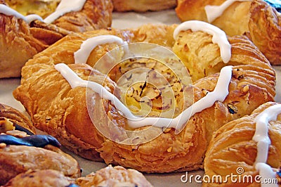 Danish pastry Stock Photo
