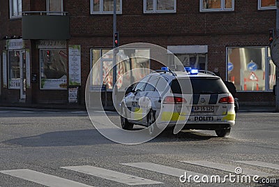 Danish police Editorial Stock Photo