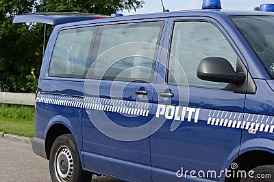 Danish Police Editorial Stock Photo