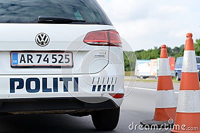 Danish Police Editorial Stock Photo