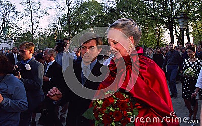 DANISH ROYAL FAMILY VISITS TIVOLI GARDEN Editorial Stock Photo