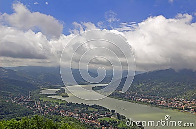 Danube. Stock Photo