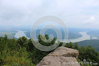 The Danube Bend Stock Photo