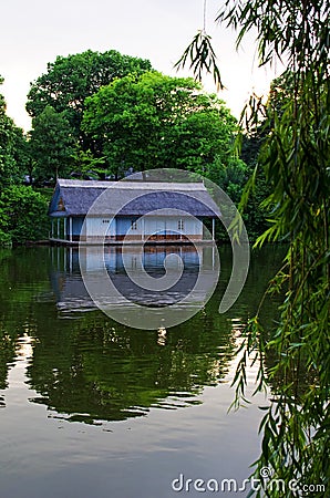 Danube Delta fish cannery Stock Photo