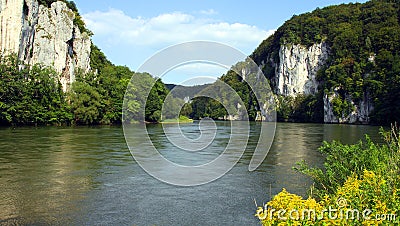 The Danube Gorge Stock Photo