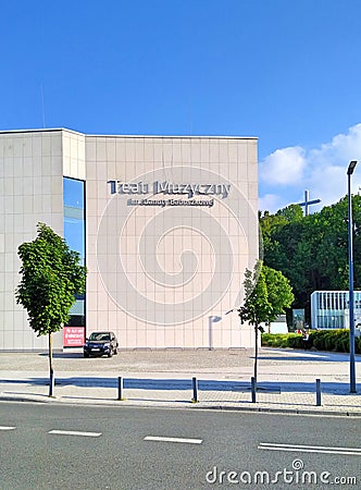 Danuta Baduszkowa Music Theater in Gdynia Editorial Stock Photo