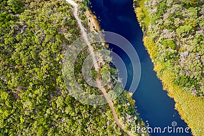 Darby River, Wilson`s Promontory, Australia Stock Photo