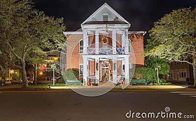 Dare County Arts Museum in Manteo, North Carolina Editorial Stock Photo