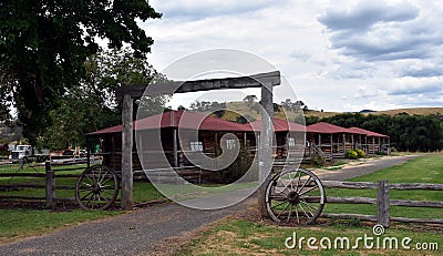 The Dargo Hotel was established in 1898. Editorial Stock Photo