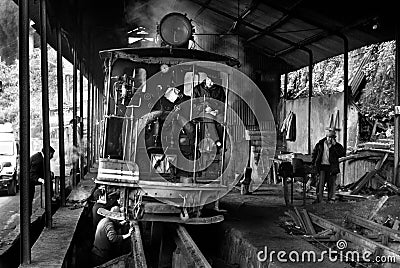 The Darjeeling Toy Train Editorial Stock Photo