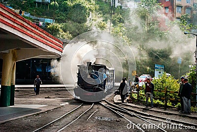 The Darjeeling Toy Train Editorial Stock Photo