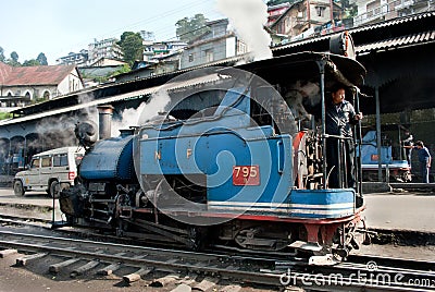 The Darjeeling Toy Train Editorial Stock Photo