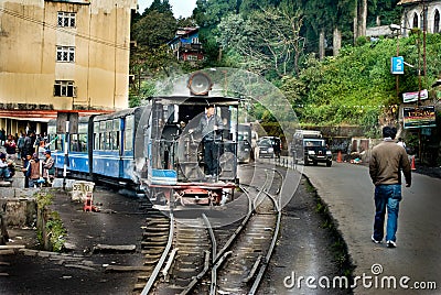 The Darjeeling Toy Train Editorial Stock Photo