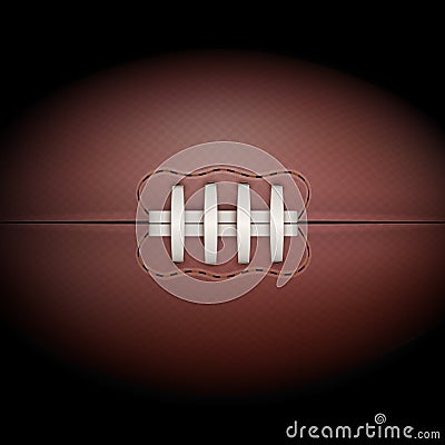 Dark Background of rugby ball. Vector Illustration Vector Illustration