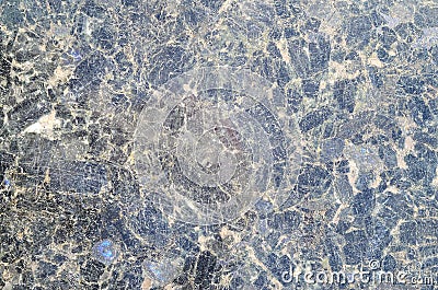 Dark blue close up granite texture pattern surface abstract background. Black stone, pattern for wallpape Stock Photo