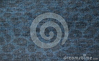 Dark blue jeans leopard pattern texture close up Stock Photo