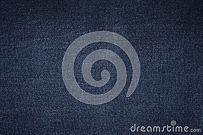 Dark blue jeans texture Stock Photo