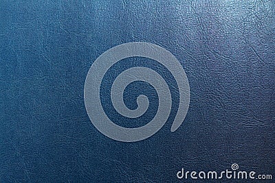 Dark blue leather texture, leather texture background Stock Photo