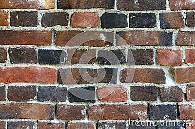 Dark brick wall Stock Photo