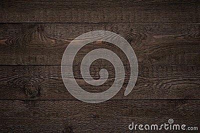 Dark brown old wood striped texture or background Stock Photo