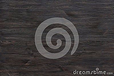 Dark brown black painted wooden desk background table texture table structure Stock Photo