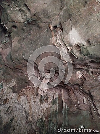 dark cave Stock Photo