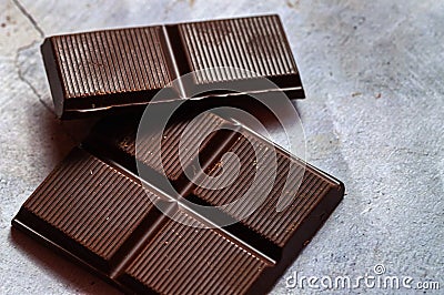 Dark Chocolate Stock Photo