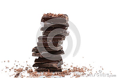 Dark Chocolate Stock Photo