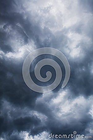 Dark clouds Stock Photo